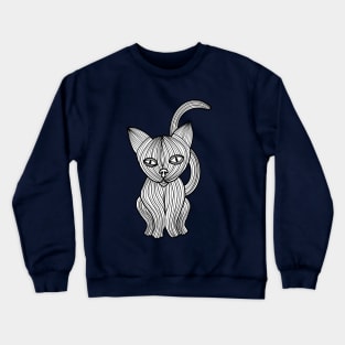 Spooky Cat Crewneck Sweatshirt